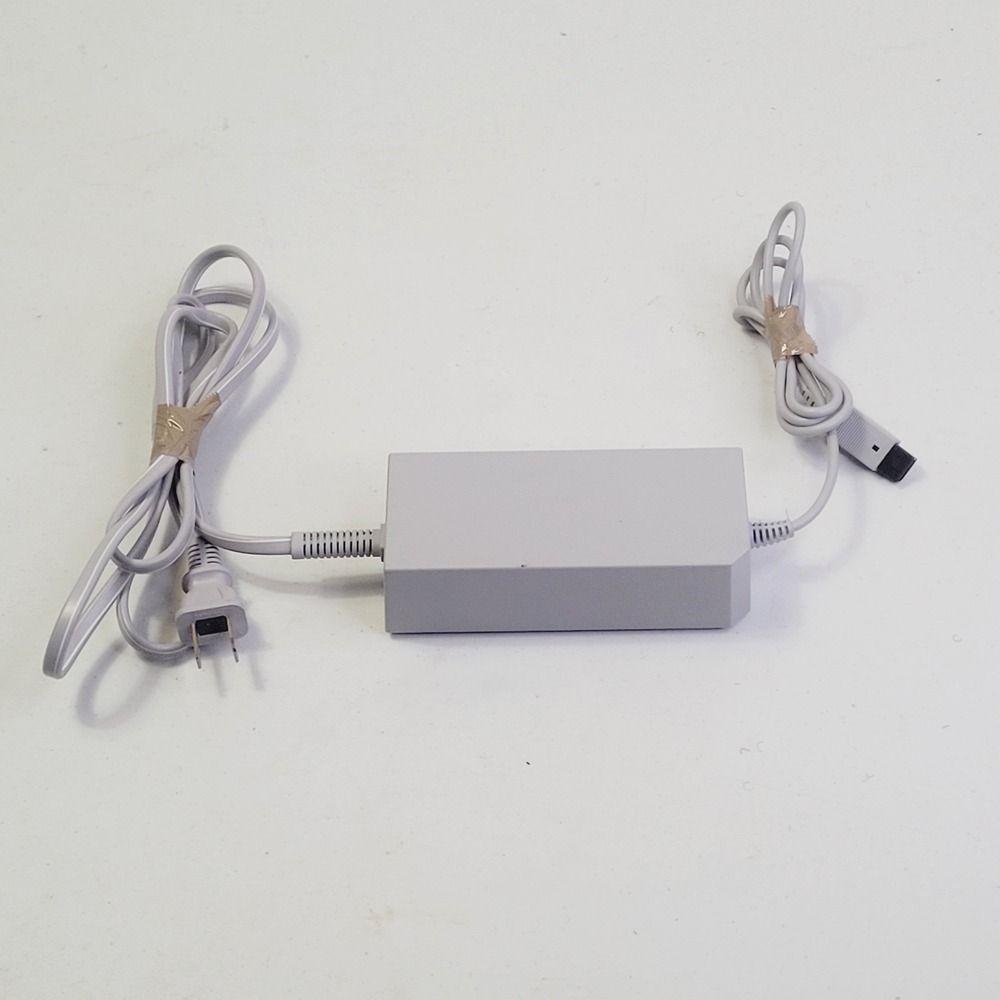 Nintendo Wii RVL-002 AC Adapter Power Supply Cord Grey Official OEM Accessory